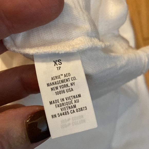 NWT AEO/Aerie oversized tee/legging combo, both size XS, tee could fit up to med - Picture 12 of 12